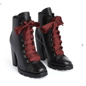 NWT Schutz Lace up Zhara Bootie